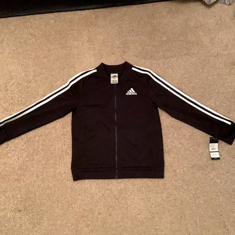 GIRLS ADDIAS JACKET SIZE 14